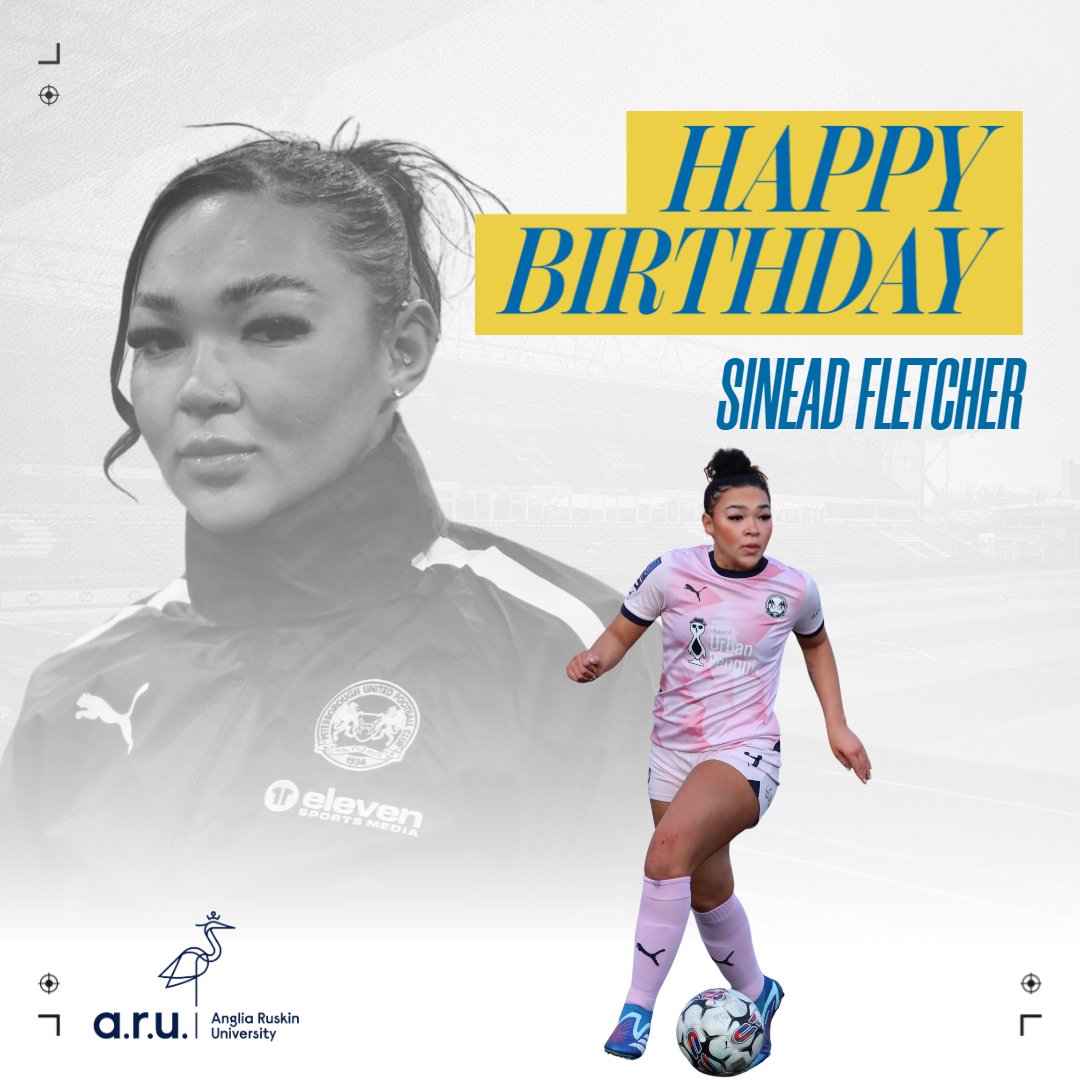 🎂🎉 Wishing a very Happy Birthday to defender Sinead Fletcher. 

Have a great day, Sinead!  

Birthday wishes brought to you by #ARUPeterborough. 

#pufc
