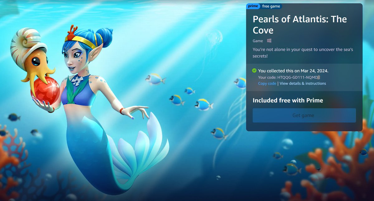 GGMattt_'s tweet photo. #PearlsOfAtlantis code can be yours, just guess the last number 🙂 

 HTQQG-GD111-NQMD?

#FreeGames https://t.co/tw1sWpwNqQ
