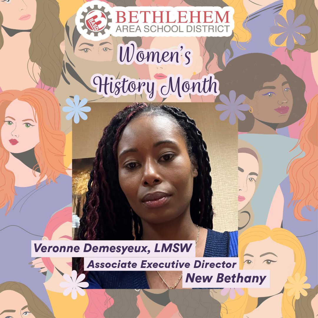 Veronne Demesyeux, LMSW, Associate Executive Director, New Bethany A quote I love and repeat to myself almost daily, “A crown, if it hurts us, is not worth wearing.” — Pearl Bailey #BASDcommunity #WomensHistoryMonth @NewBethanyLV