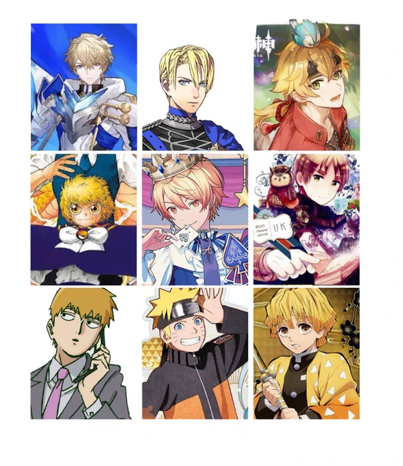 #推しを9人晒すと好みがわかる
まぁ共通項のある推しを並べていったけどそれにしたってさぁ………… 