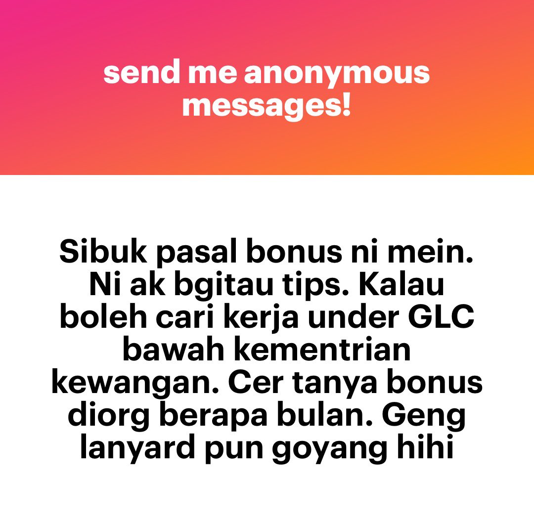 meinmokhtar's tweet image. Contoh company glc??