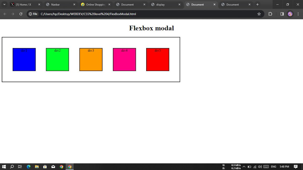 Abhishek_kalme's tweet image. Day 10&amp;amp;11 of #100daysofwebdev
☑️Revise some CSS topics
☑️Practice &amp;amp; creating some simple navbar😇👇

#100DaysOfCode #webdeveloper #100DayChallenge #SoftwareEngineering #SoftwareDevelopment #LearnInPublic #HTML #CSS #javascript