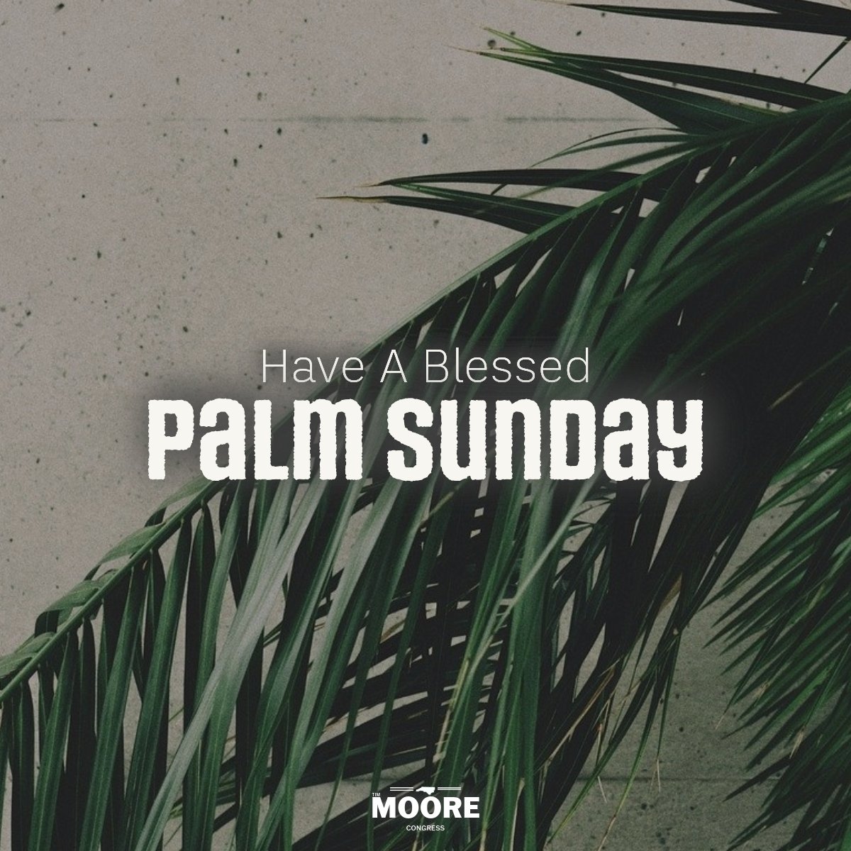 Wishing you a happy and blessed #PalmSunday