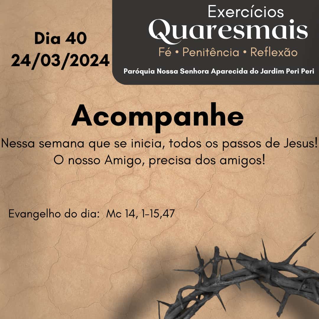 fernandonit's tweet photo. Esteja ao lado dAquele que está sempre ao teu lado, principalmente nessa semana triunfal! #ExerciciosQuaresmais #Quaresma #DomingodeRamos https://t.co/h9pH9crxNA