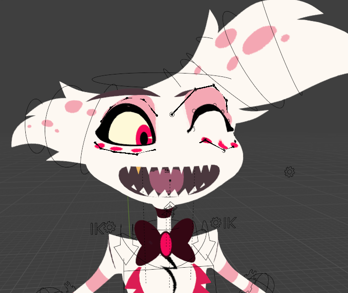 VenVen3d's tweet photo. Some skinning progress 
#blender3d https://t.co/SbM818zbJy