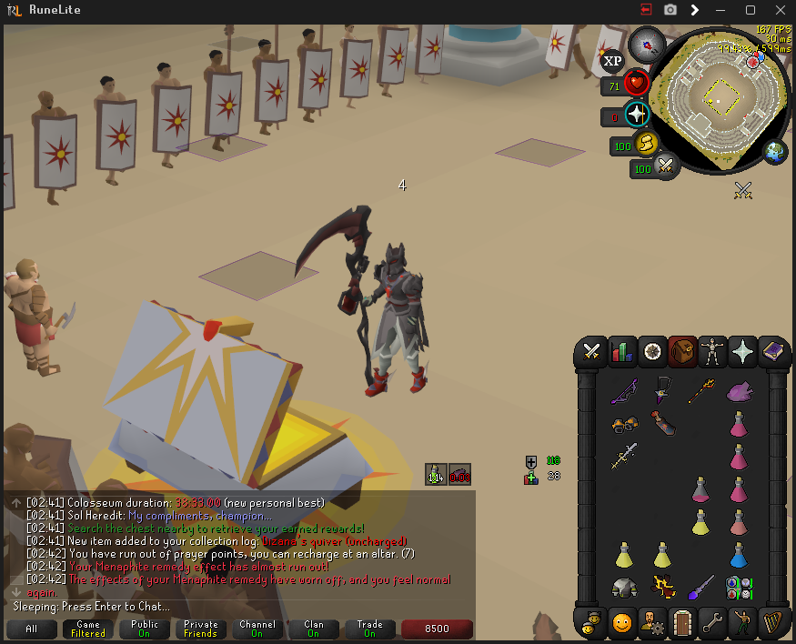 Sleeping_OSRS's tweet photo. Dizana's Quiver obtained! https://t.co/Q8pnSYZE0B