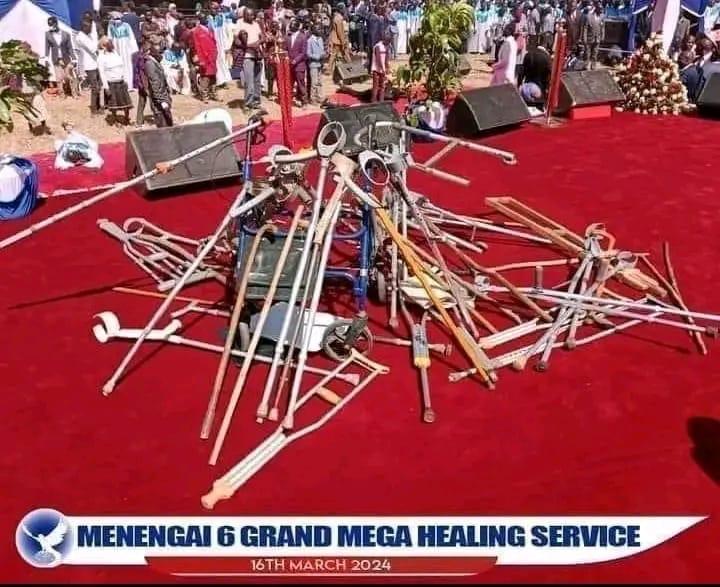 The Kenyan Gvt through the Ministry of Interior has given Prophet Owuor 24 hrs 2 submit the names of the disabled persons healed during the Menengai Crusade in Nakuru, so that their names can be scrapped off the government database for those living wì disabilities. Your thoughts?