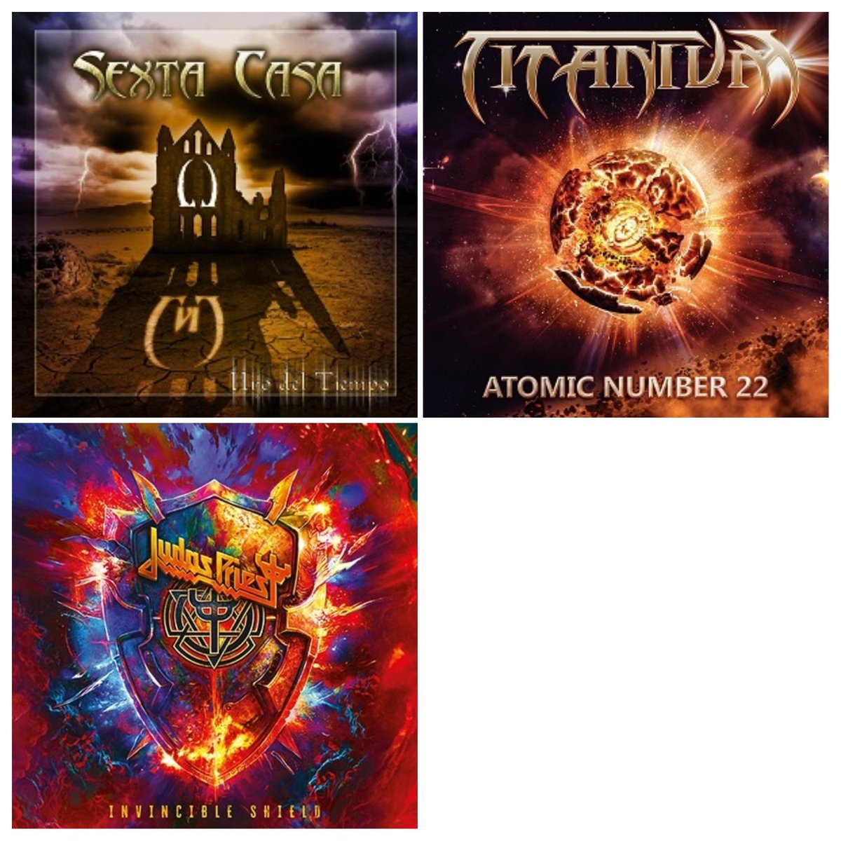 5VVtXrvsVbki5yZ's tweet photo. 3/17~3/23に聴いたアルバムは12枚です ※サブスクも含む
#MetalNewSongs_Playlist🤘
#JPopNewSingles_Playlist🤘
#MarcoGarausMagicOpera🤘🤘
#AridaVortex
#Shannon🤘
#ARJE🤘
#Amaranthe🤘
#聖飢魔II🤘
#嵐之山🤘
#SextaCasa🤘
#Titanium🤘
#JudasPriest🤘
🤘=お勧め(あくまで主観です🙏🏻) https://t.co/5ahy4cy5RN