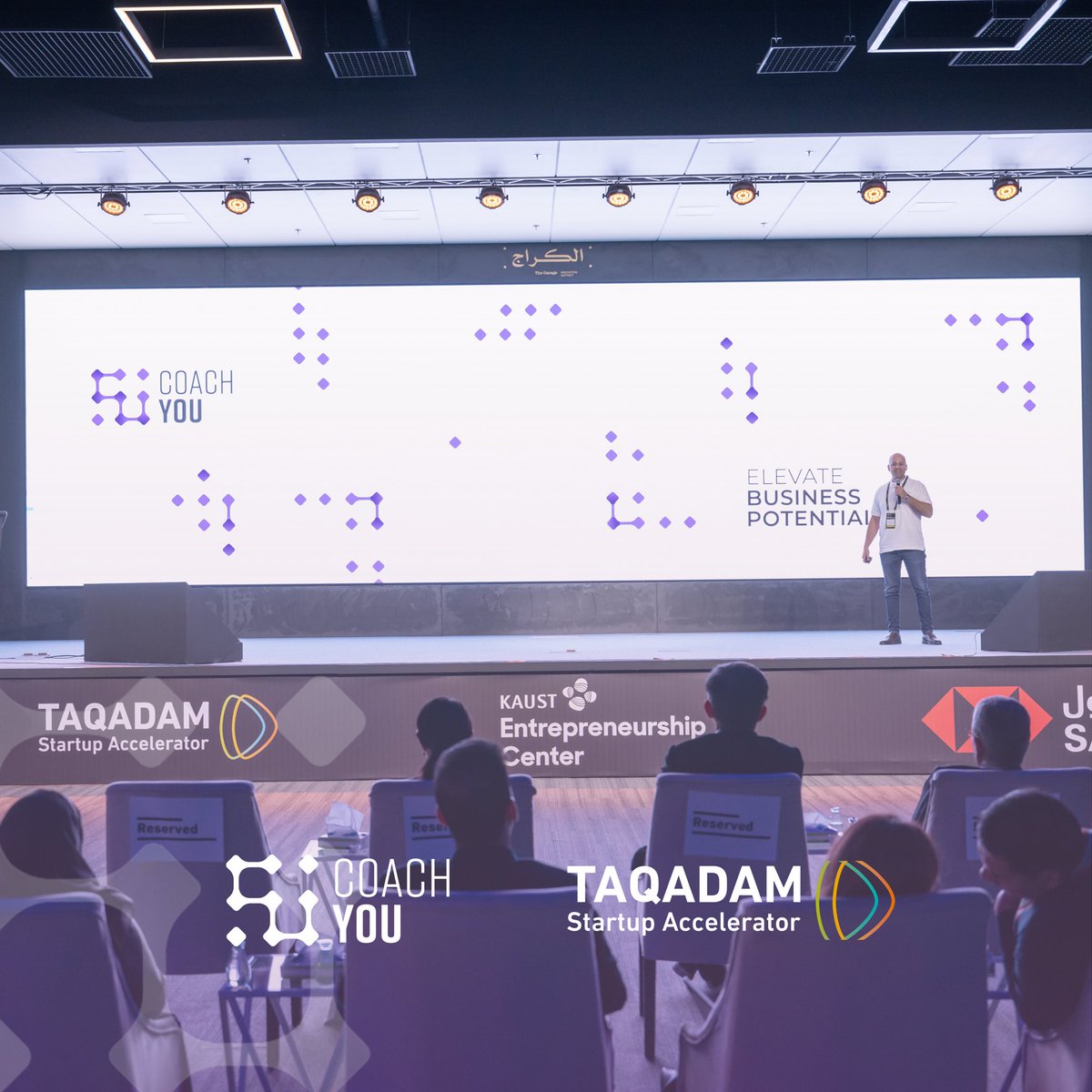 CoachYouApp's tweet photo. Looking back on a remarkable experience at the Taqadam Start-Up Accelerator, our team thoroughly enjoyed engaging with exceptional individuals and spreading the influence of business coaching through Coach You. 

Let’s ignite a wave of success! 

#KAUST #Taqadam #CoachYouApp https://t.co/dhzV5JhSrb
