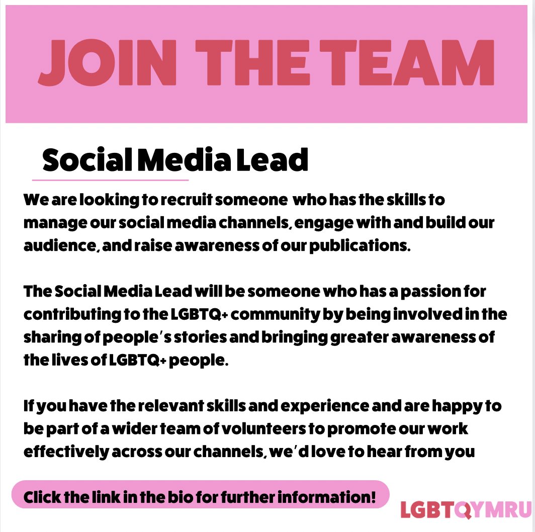 Have you got a passion for social media and would love to be apart of an amazing team. Click the link in the bio for how to apply!  (tr.ee/xd1UNtnr11)