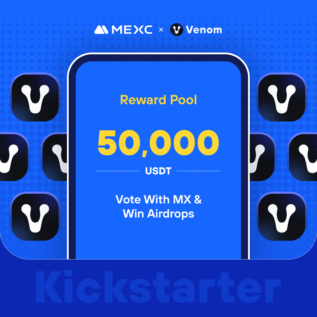 .<a href="/VenomFoundation/">Venom Foundation</a>, a Layer 0 asynchronous blockchain with a unique mesh network architecture, is coming to #MEXCKickstarter 🚀

🗳Vote with $MX to share massive airdrops
📈 $VENOM/USDT Estimated Trading: 2024-03-25 15:00 (UTC)

Details: mexc.com/support/articl…