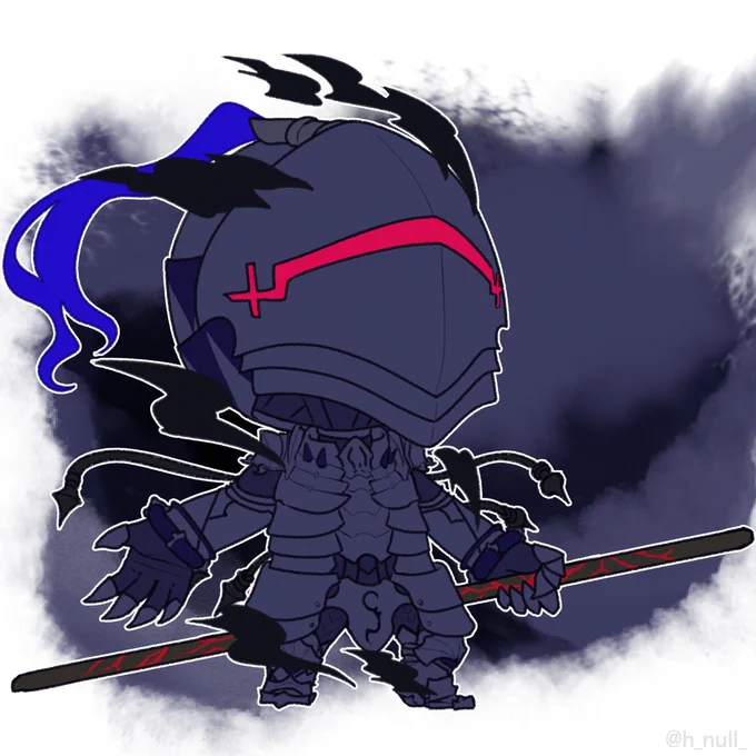 No.48 ランスロット     #FGO #FGOミニキャラ番号順に描くArrrrrrthurrrrrrr!! zeroで好きになった鯖。 持ったもの何でも宝具って浪漫。ポストデータ破損しているようなので再掲 