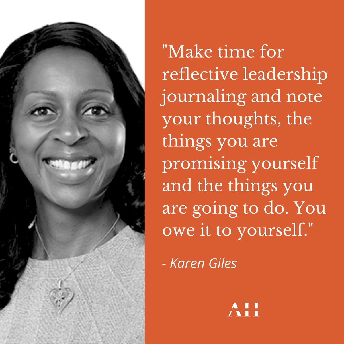 Always wise words from <a href="/MsKarenGiles/">Karen Giles FCCT</a> 
Thank for for empowering so many. We know you will be rising even higher with your heavenly wings looking down on us to make sure we are keeping the promises to ourselves 🙏🏽🌹🪽