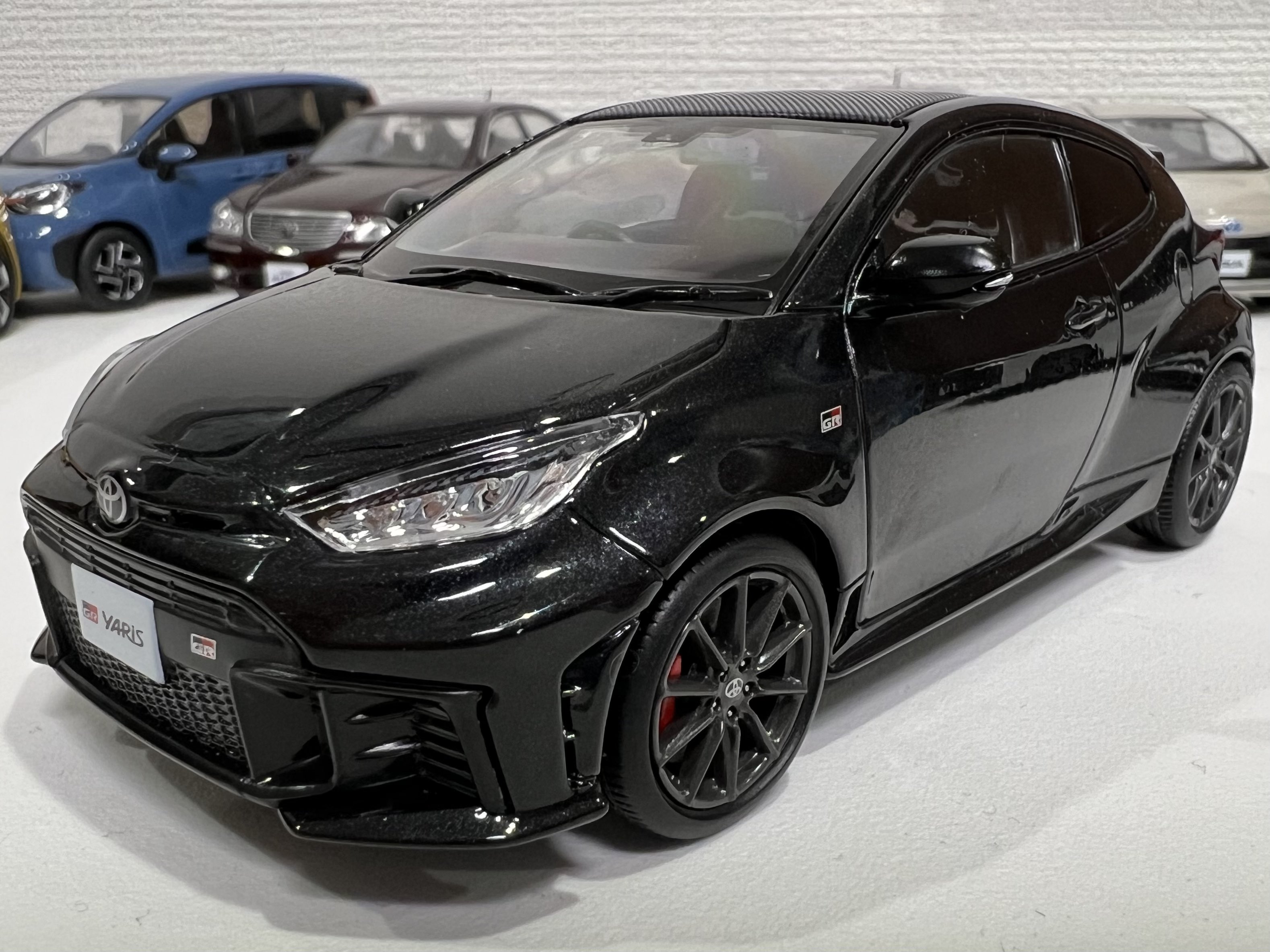 1/30 トヨタ　カラーサンプルミニカー　新型GRヤリス　プレシャスブラック 1/30 トヨタ カラーサンプルミニカー 新型GRヤリス プレシャスブラック