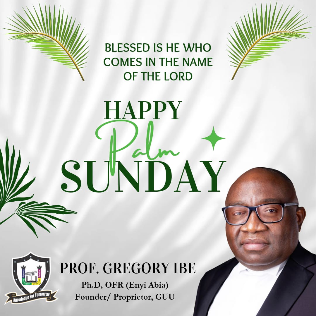 Gregory Ikechukwu Ibe PhD, OFR (@profgregoryibe) on Twitter photo 