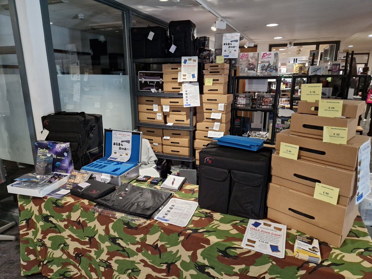 thepitgameshop's tweet photo. 2nd show this weekend for KR Cases is Overlord. Grab that case you need or place an order with free
#thepitworldtour2024 #thepitgamingshop #thepitcrew #flyingthekrcasesflag #krcases #krmulticase #overlord #overlordwargamingshowshow2024 #overlord2024 #overlordshowwargamingshow https://t.co/MiFLOuQUtT