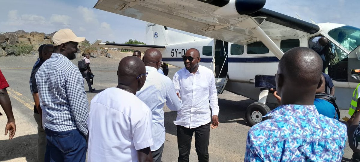 john_nakara's tweet photo. Earlier today ,I accompanied our strong CS  Hon @kipmurkomen  Turkana County https://t.co/zNys8b8S4W