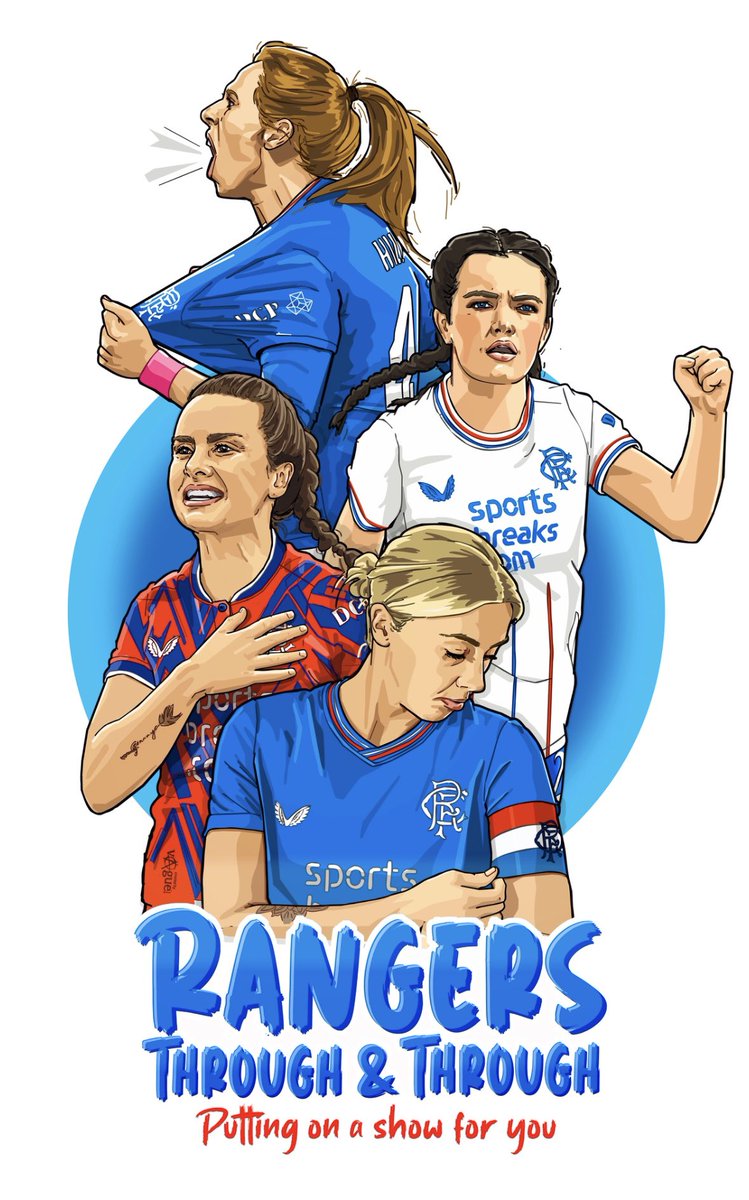 Cup Final Day… come on Rangers, let’s do this ❤️🤍💙⚽️ #skysportscup #rangerswomen @RangersWFC @RangersWSC @4ladshadadream @NicDoc11 @MclearyJodi @JoPotter8 @kirstyhowat9 @Duracells