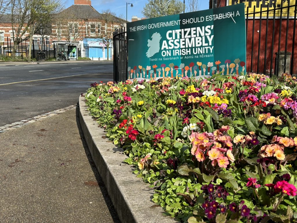 DeirdreHargey's tweet image. Sunday morning Ormeau Road #CitizensAssembly #IrishUnity