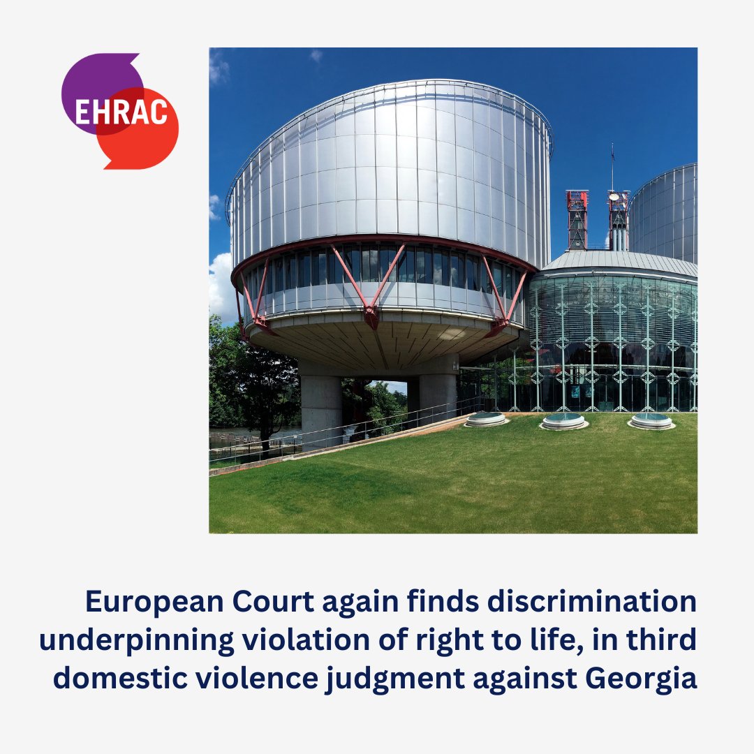 In June '23, the ECtHR delivered its judgment in a case concerning the presumed suicide of a young woman. A.L. had reported her partner’s violent behaviour 16 times in 4 yrs, voicing fears for her own life. Read more: ehrac.org.uk/en_gb/european… #DomesticViolence #humanrights