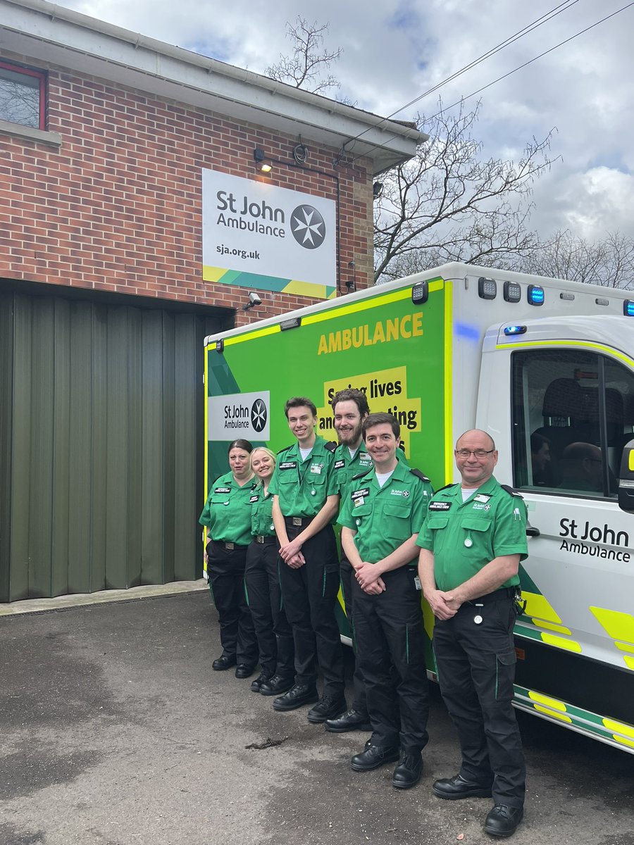 Dan Bevis (@danbevis) on Twitter photo A part of my role I absolutely love. Welcoming newly qualified <a href="/stjohnambulance/">St John Ambulance England</a> volunteer Emergency Ambulance Crew to <a href="/SJAOperations/">St John Ambulance’s Operations Team</a> - 6 more join our team today! Well done all. A part of my role I absolutely love. Welcoming newly qualified <a href="/stjohnambulance/">St John Ambulance England</a> volunteer Emergency Ambulance Crew to <a href="/SJAOperations/">St John Ambulance’s Operations Team</a> - 6 more join our team today! Well done all.