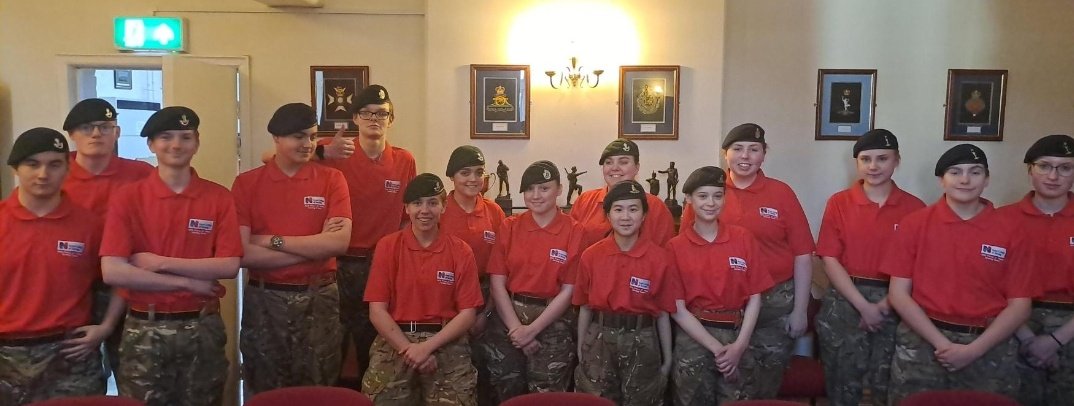 Our team are with @DurhamAcf this weekend as their second cohort start their learning journey.  Great to get their thumbs up as they enjoy their introduction to the scheme, collect workbooks, and meet our team! 
#RCNCadets