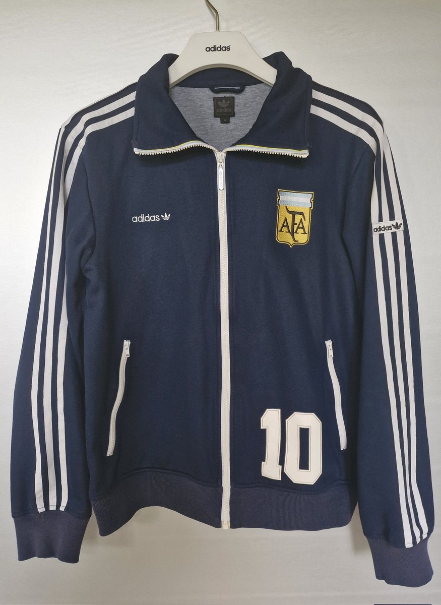 Adidas Argentina 1986 track top. Happy with this Maradona top in my collection.