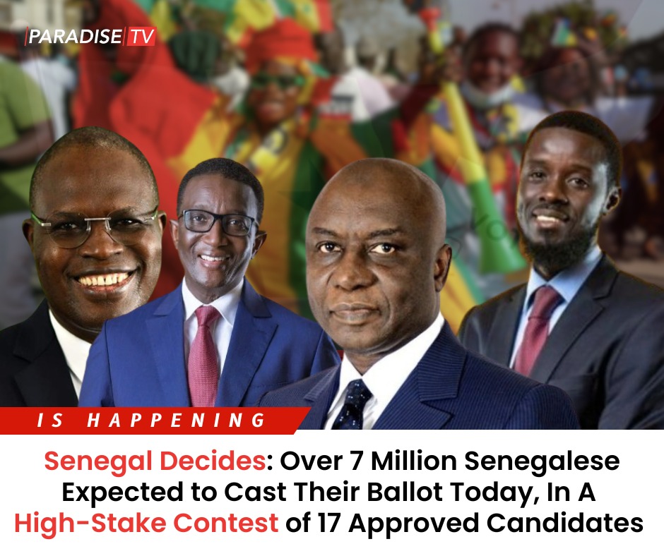 #IsHappening Over 7 Million Registered Voters, 17 Candidates, 1 Big Question; Who Will Be The Next President Of SENEGAL?