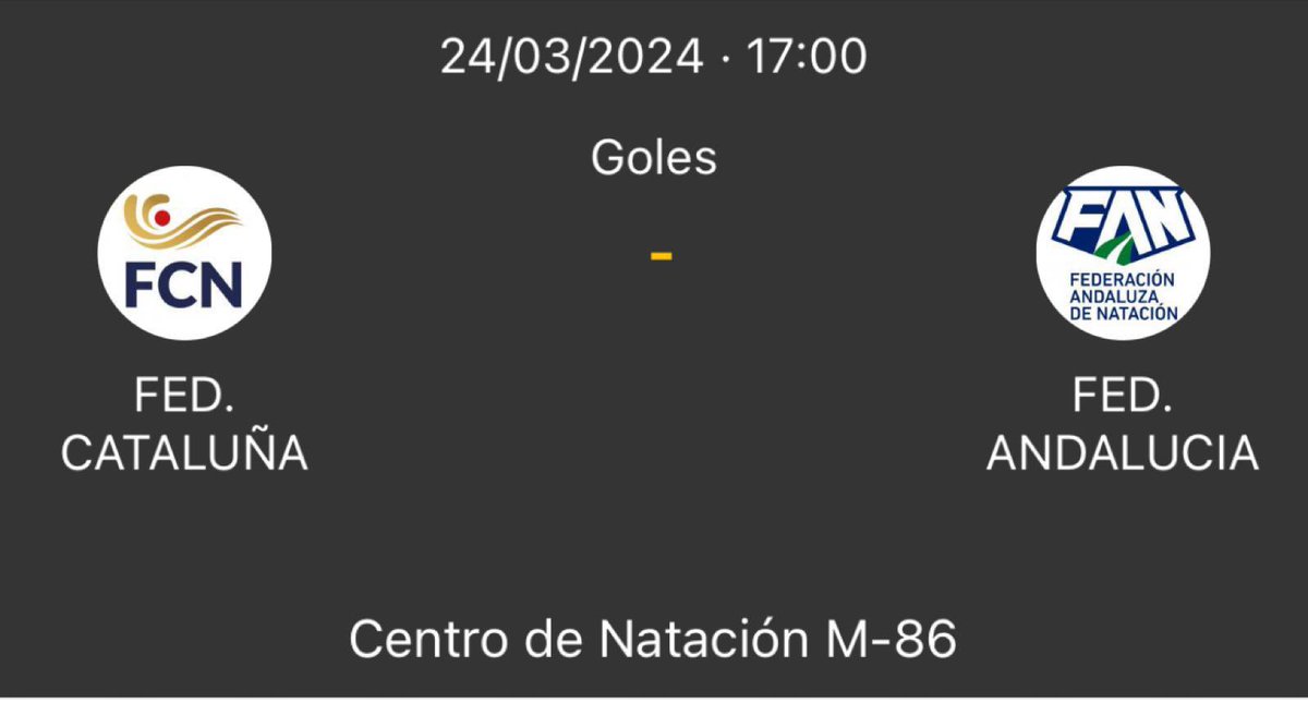 Se está disputando el Campeonato de España de Waterpolo de Federaciones Territoriales y Andalucía está brillando. 
La selección andaluza femenina luchará hoy a las 17h por el oro contra Cataluñas 
la selección andaluza masculina luchará a las 16h por el tercer puesto ante Euskadi
