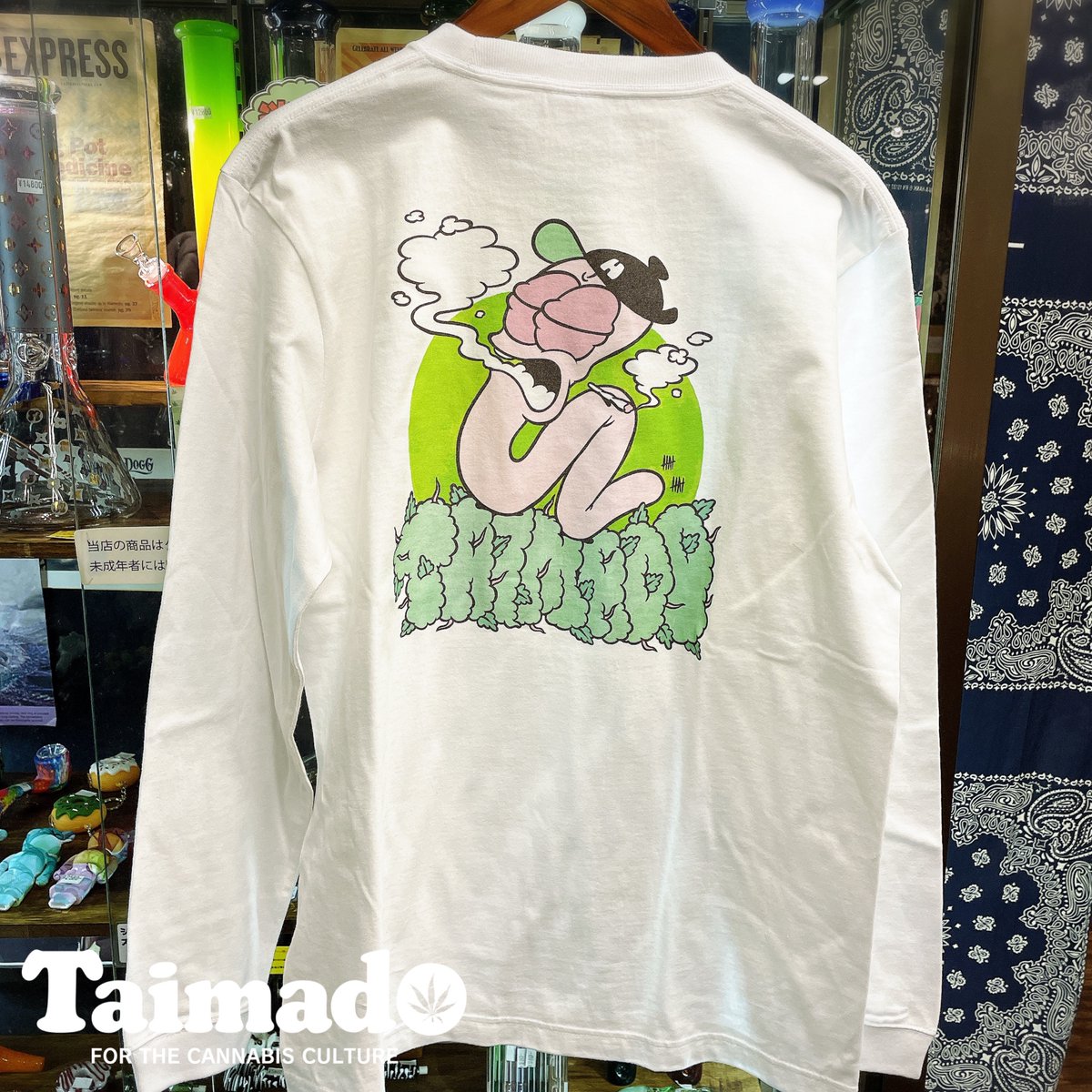 新品 大麻堂Tシャツ 黒Mサイズ レゲエ アムステルダム カンナビス