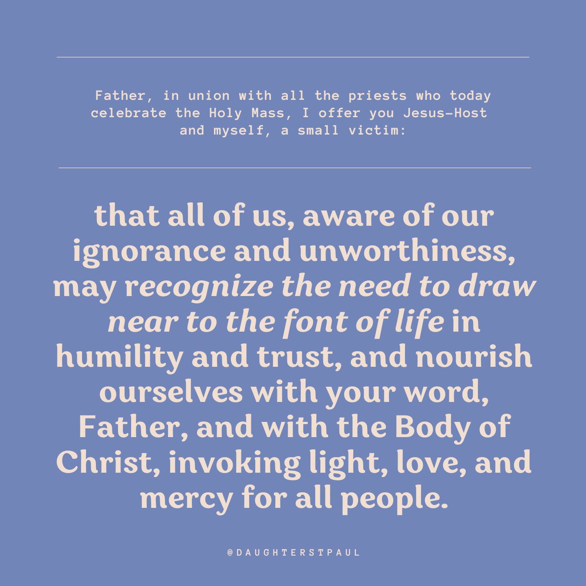 Whatever your week looks like, take moments of extra silence to be grateful for Jesus' love. If you can, go to church, read Scripture, but more than anything remember that this week is about love. Bring Him everything this Holy Week because He is giving everything to love you.❤️