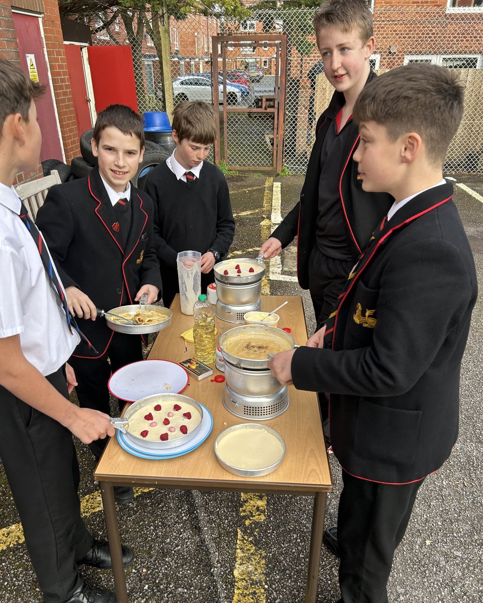 As we begin the countdown to Easter #PGSOutdoorPursuits have cooked up some spring time pancakes! The pupils used their #PGSCourage to cook up some delicious treats on their trangias to celebrate the #PGSEaster season.