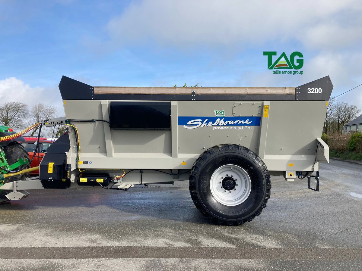 ✨NEW✨ @ShelbourneReyno 3200 spreader heading out for the season ahead. Big thanks from all at TAG #Narberth for your continued support 👍🤝

#muckspreader #muck #farm #livestock #farming #dairy #machinery #wales #welshag