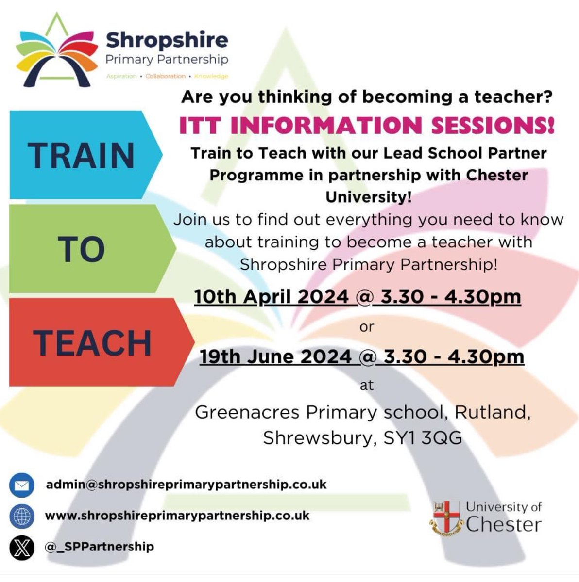 As part of @empower_trust @_SPPartnership offer quality training opportunities. shropshireprimarypartnership.co.uk