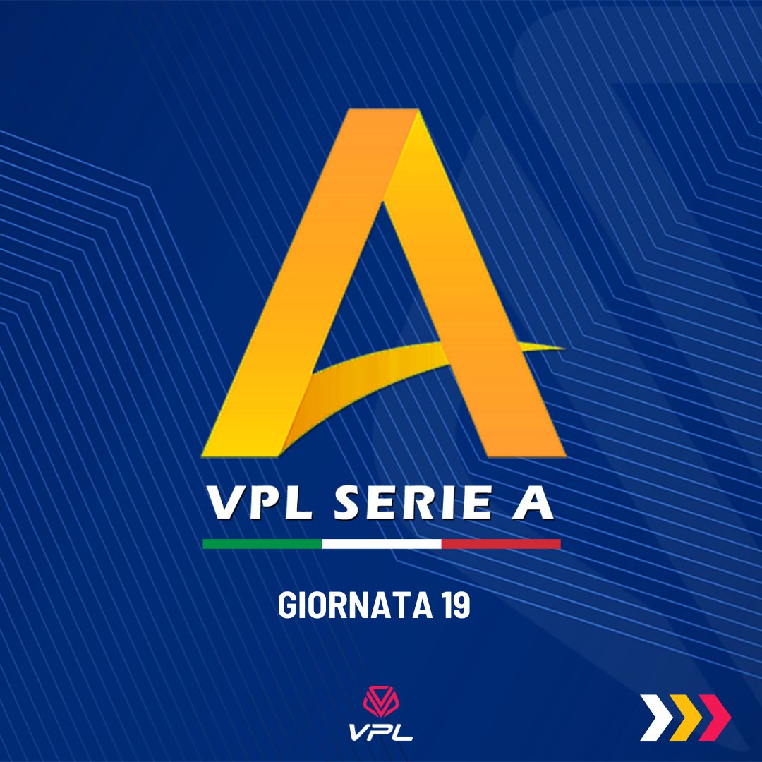 VPL Serie A Risultati e Classifiche - Giornata 19