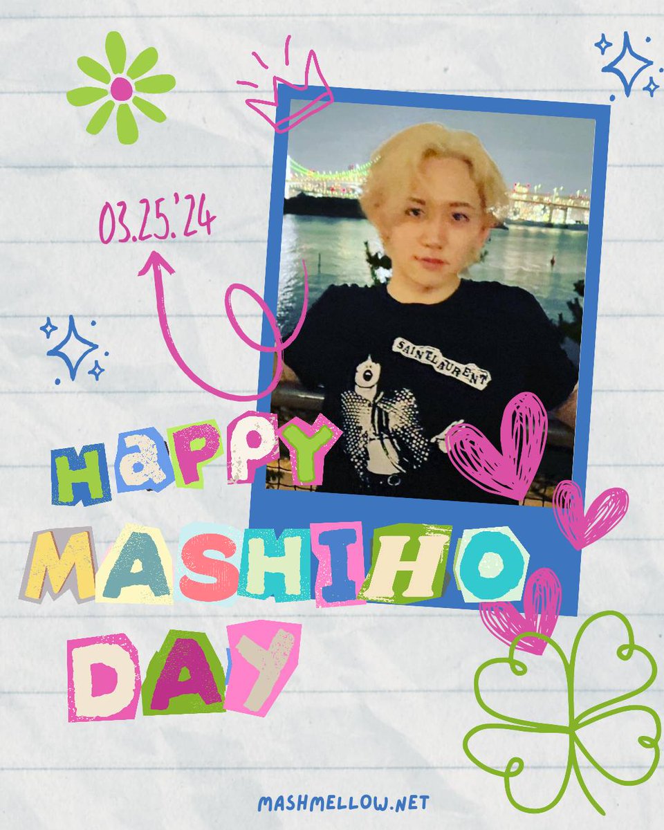 mashmellownet's tweet photo. Happy Birthday to our four-leaf clover!
We wish you all the happiness that you deserve.
You will always be our number 1! ❤️㊗️

#幸せな誕生日をマシホへ
OFFICIAL MASHIHO DAY
#MASHIHO https://t.co/DASjiLGMCt