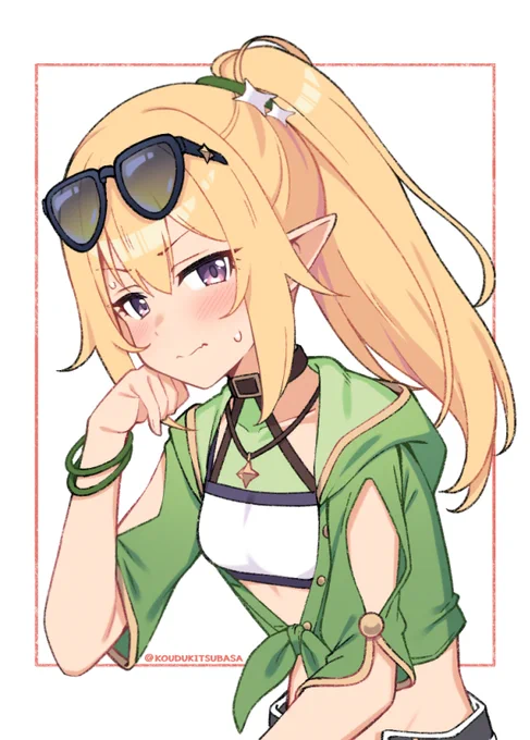 照れクロエ #プリコネR 