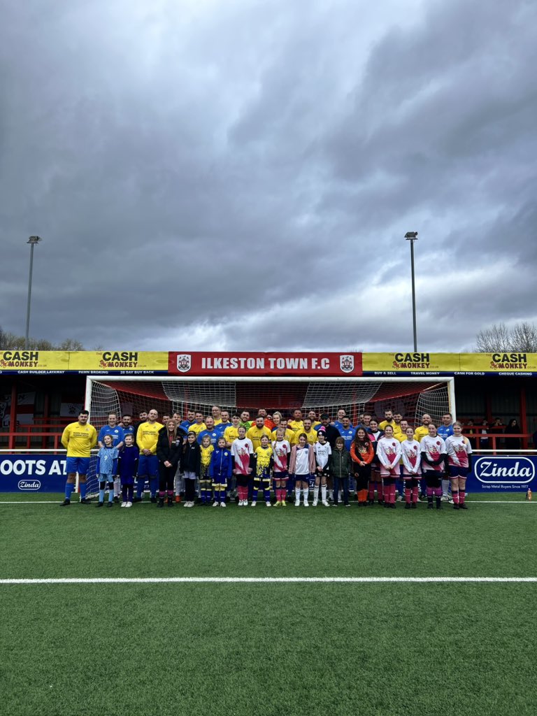 To the players, coaches, match day officials and all football staff, we can’t thank you enough for coming together and making such a special day for our family, @themaddycusackfoundation and @westhallamfc. The committee team at West Hallam FC, thank you for thinking of Maddy.