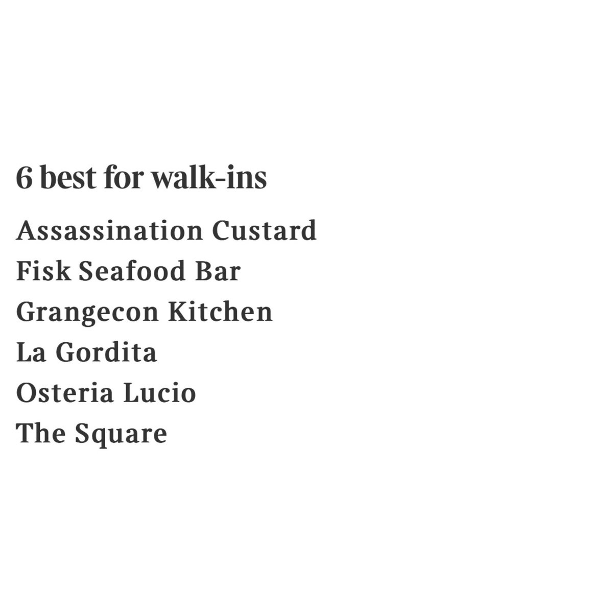 Square Restaurant (@squaredundalk) on Twitter photo What a great way to start a Sunday! Thrilled and honoured to be included in the #st100best2024 alongside so many amazing restaurants.
Thanks to @McKennasGuides & <a href="/ST__Ireland/">The Sunday Times Ireland</a> for the support. What a great way to start a Sunday! Thrilled and honoured to be included in the #st100best2024 alongside so many amazing restaurants.
Thanks to @McKennasGuides & <a href="/ST__Ireland/">The Sunday Times Ireland</a> for the support.