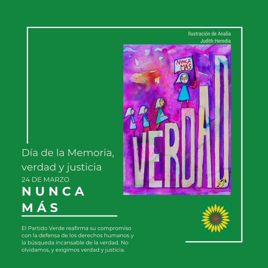 Se cumplen 48 años del golpe de Estado que marcó una de las épocas más oscuras de nuestra historia.

Mientras el mundo condena sin ambigüedades los horrores del nazismo, en Argentina desde el poder intentan reabrir el debate sobre la verdad y la justicia.  #NuncaMas