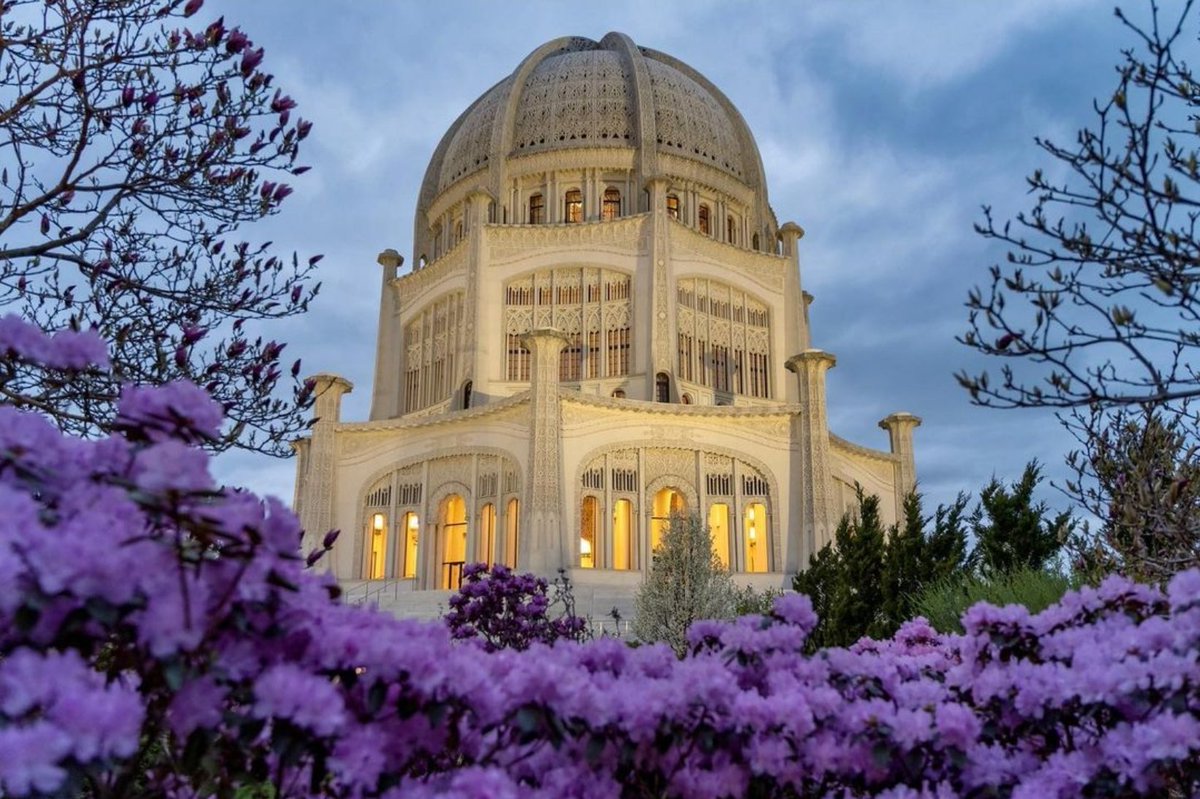 The #Bahai #HouseofWorship in #Wilmette near #Chicago #USA. #BahaiFaith