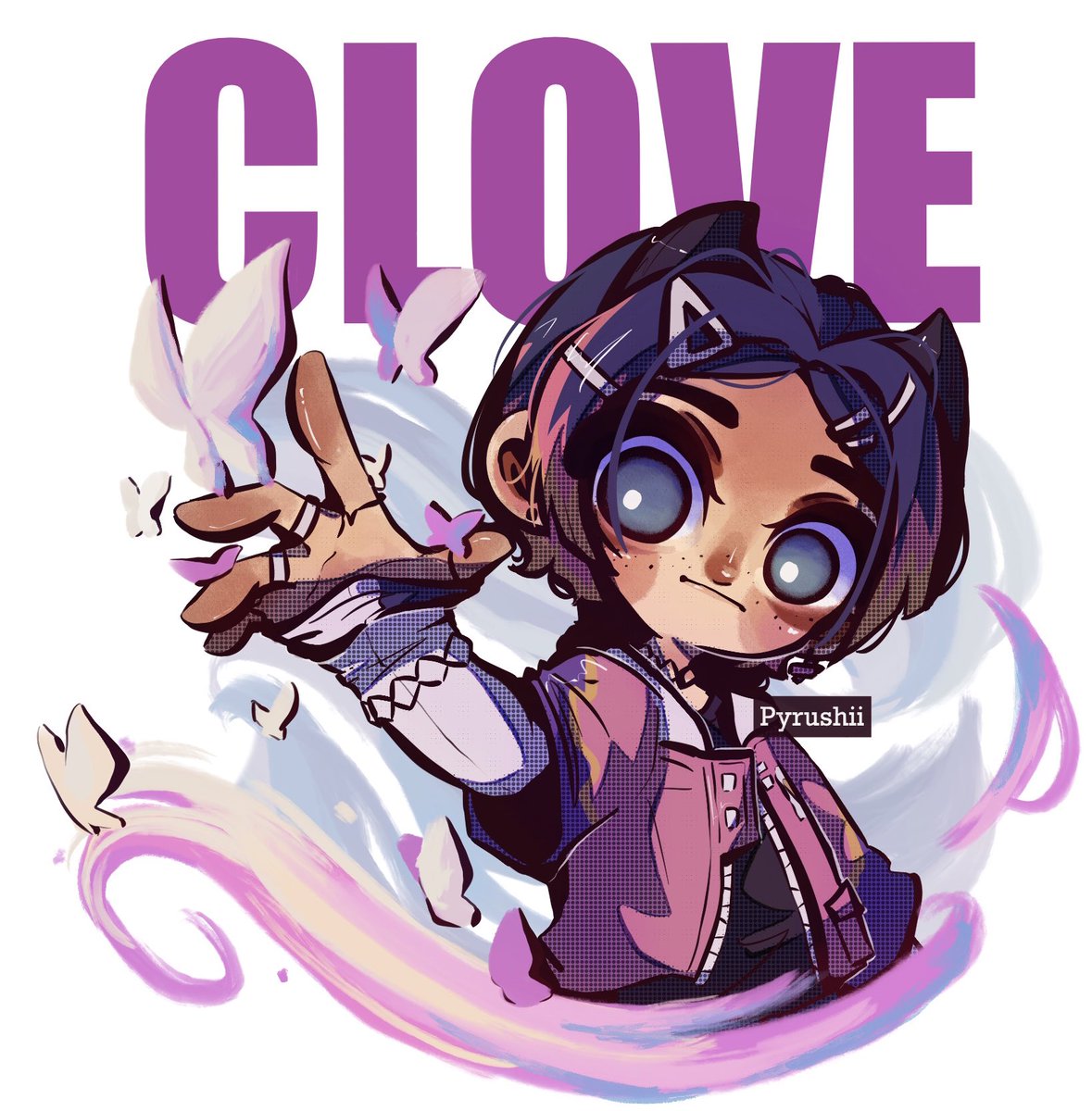 pyrushii's tweet photo. My new main 🫶

#Valorant #ValorantArt #VALORANTfanart #Clove https://t.co/tvnfG3eWRd