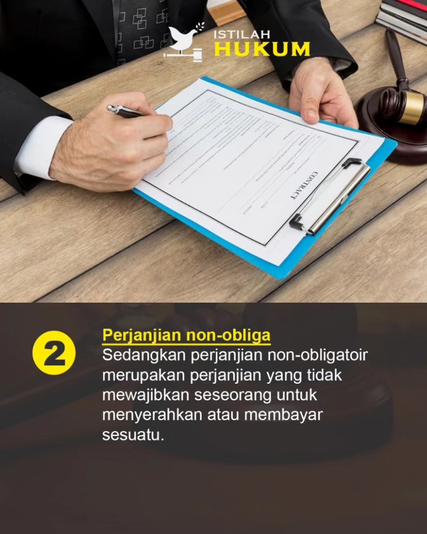 IstilahHukum's tweet image. Macam -Macam Perjanjian dalam hukum Perdata
#hukum #hukumperdata #perdata #belajarhukum #ilmuhukum #mahasiswahukum #mahasiswahukumindonesia #pengantarhukum #perjanjian #hukumperjanjian