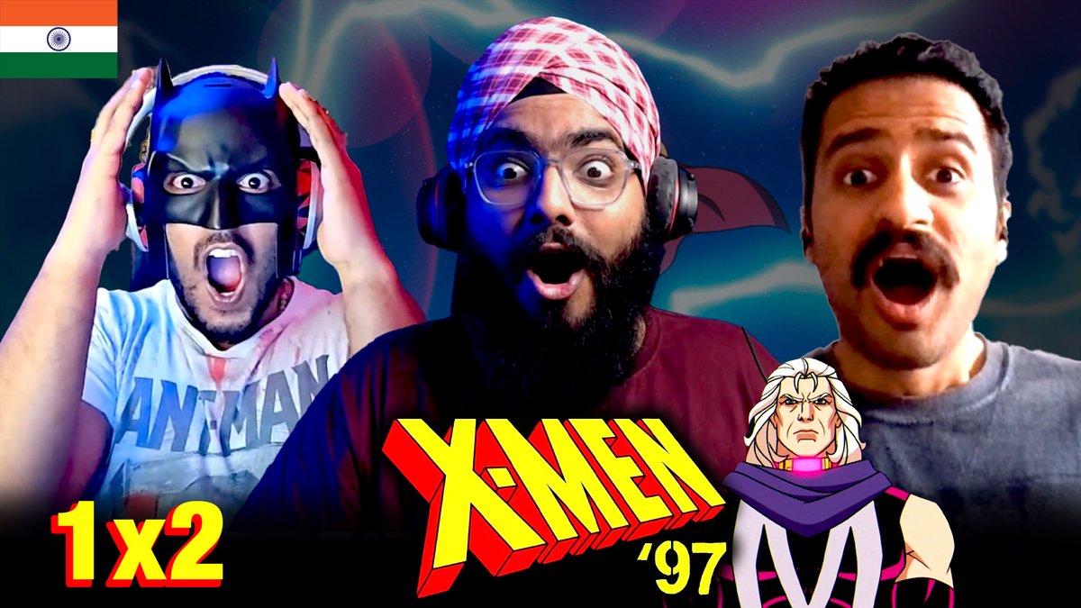 IndianGeekSoc's tweet photo. #XMen97 This Felt like a FINALE!  What an episode! 

X-MEN '97 Episode 2 REACTION - https://t.co/bEsvuOoXSq https://t.co/fOG2TJJo7m