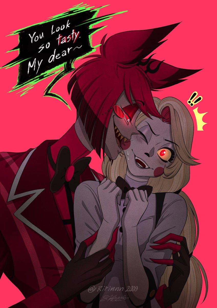 Ririnnn2000's tweet photo. 😈 “My apple pie” 🦌🌈
#charlastor #radiobelle #HazbinHotel #HazbinHotelAlastor #Alastor #HazbinHotelFanart #CharlieMorningstar #HazbinHotelCharlie https://t.co/RM5KHSfAJ6