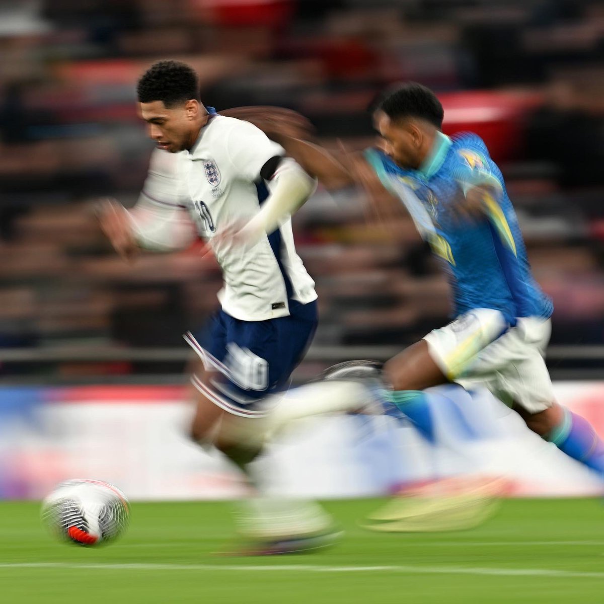 Always a pleasure to put on an England shirt and play at Wembley, unlucky with the result but more motivation for Tuesday.🙌🏽🤝🏽