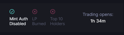 What are the danger signs I'm looking out for?
- LP not burned (although this isn't an immediate non-starter)
- High amount of Solana in the LP. There is one group of ruggers that just launch 50-75 coins per day with 120-130sol in the Liquidity Pool. It looks bullish with so much