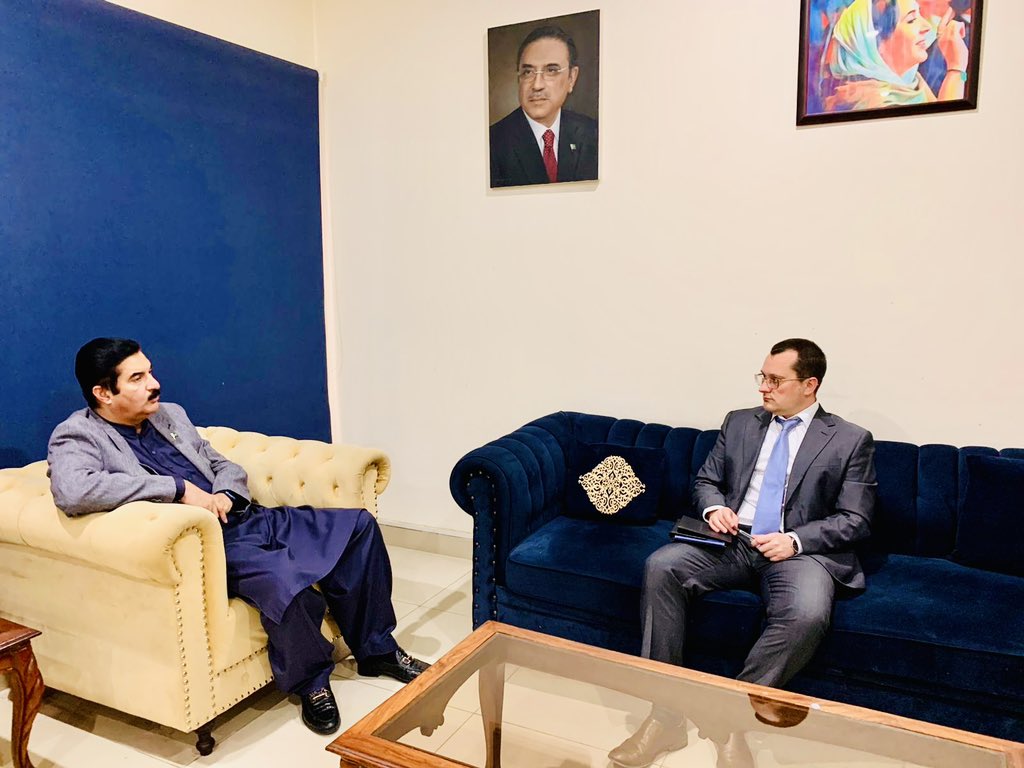 Had a pleasant interaction with First Secretary Embassy of Russian Federation which encompassed our deliberations on domestic issues and key global developments. We endorse joint course of action to navigate troubling transformation of geo-political and geo-economic world order.