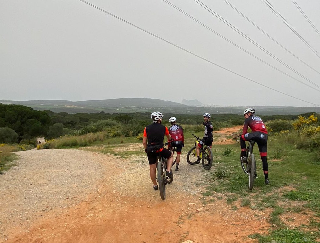 #TeamPEB members hit the trails this Sunday morning. #Gibraltar #Cycling #MTB #PaseoEnBici #SundayFunDay