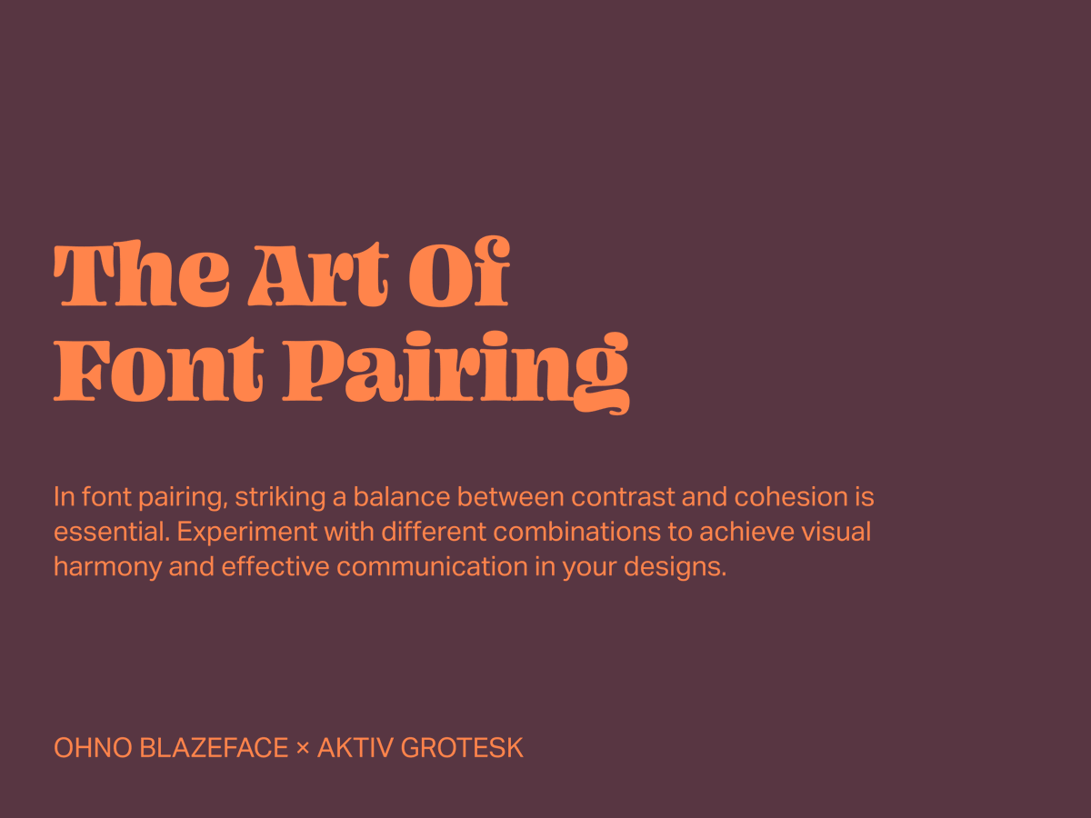 olegcoada's tweet photo. Save for later. 

Adobe Fonts pairings for your next branding project:
1. P22 Mackinac Pro × Halcom
2. New spirit × Poppins
3. Ohno Blazeface × Aktiv Grotesk
4. Mr Eaves XL Serif OT × Neue Haas Unica https://t.co/QcQ27rGAnC